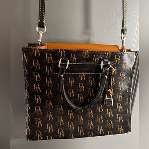 Dooney & Bourke Janine Satchel Signature 1975